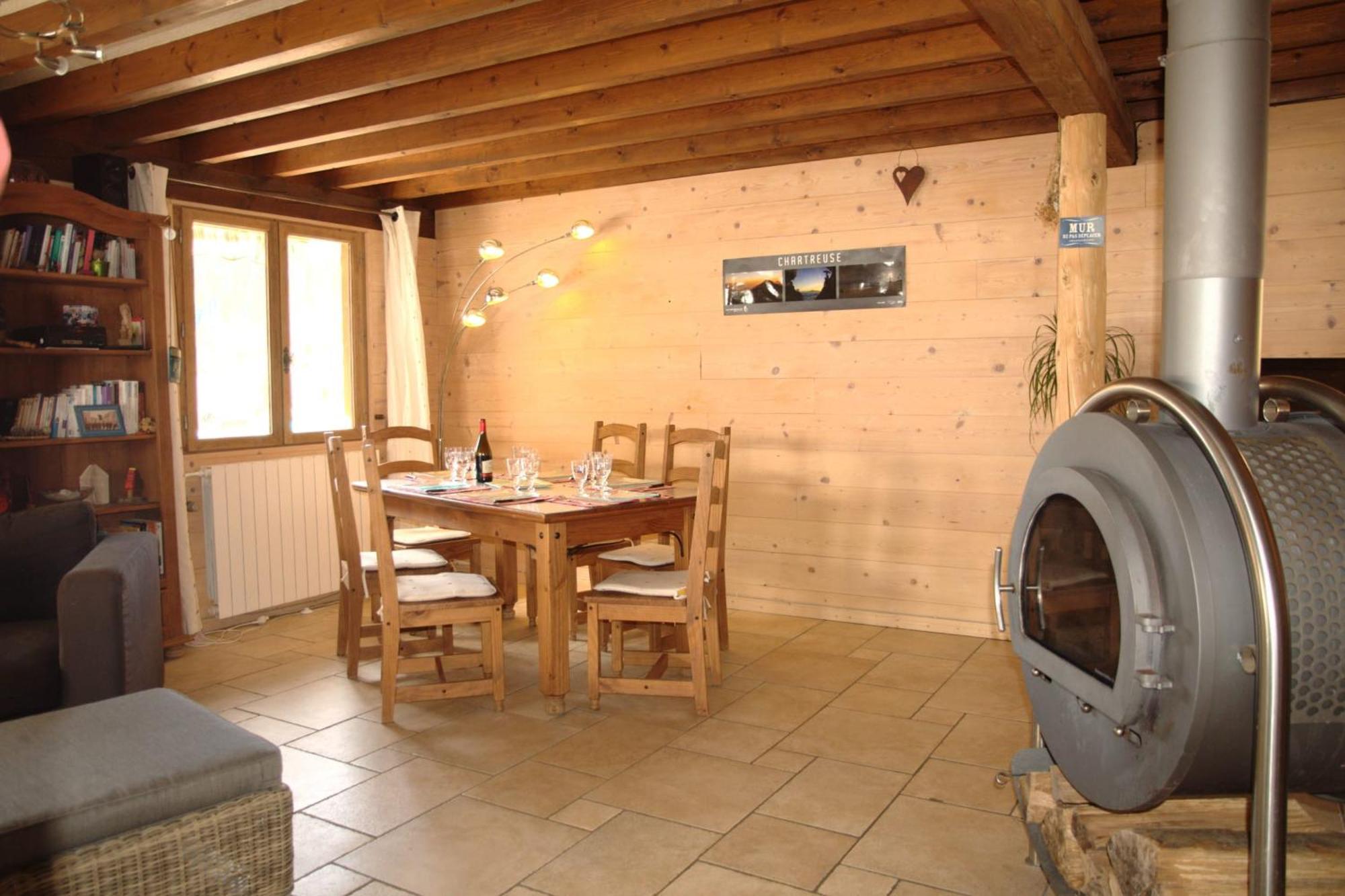 Chalet Cosy En Chartreuse Classe Сен-Пиер-дьо-Шартрьоз Екстериор снимка
