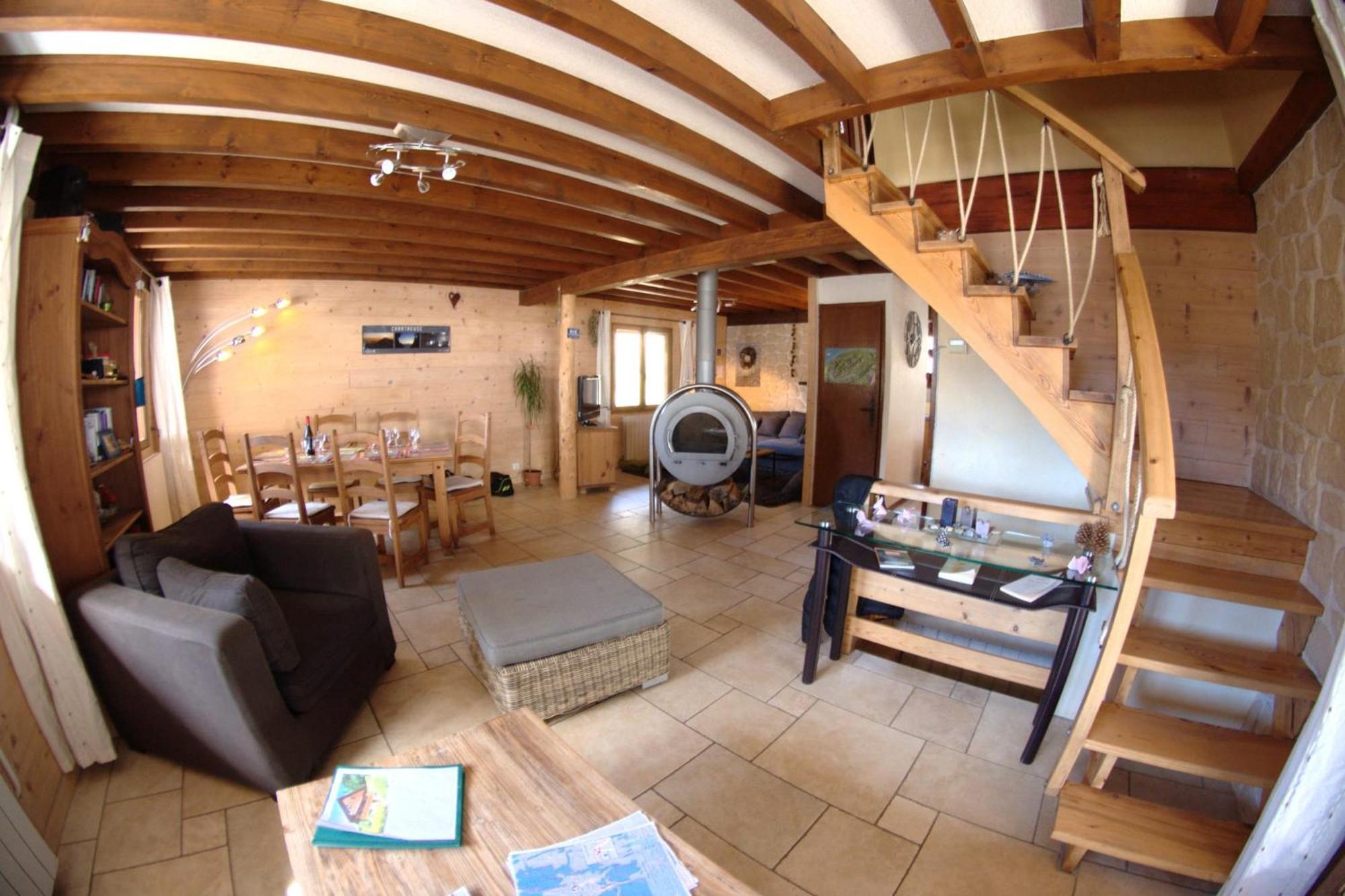 Chalet Cosy En Chartreuse Classe Сен-Пиер-дьо-Шартрьоз Екстериор снимка